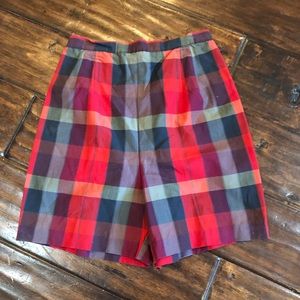 Vintage 1960’s Plaid Shorts